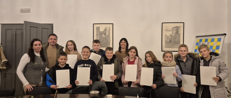 ODRŽAN PRIJEM ZA USPJEŠNE TENISAČE I JUDAŠE IZ OPĆINE BALE