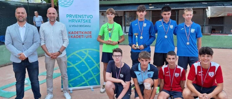 Tian Baričević iz Bala kadetski je prvak Hrvatske u pojedincu i u paru