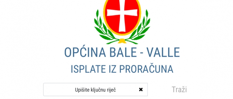 Općina Bale prva u Istri uvela potpunu transparentnost proračuna